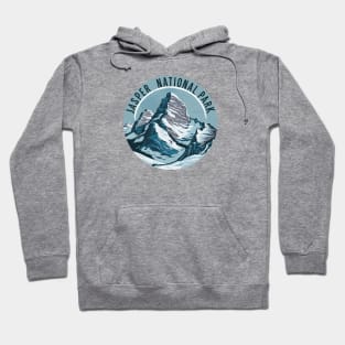 Snowy Jasper National Park Hoodie